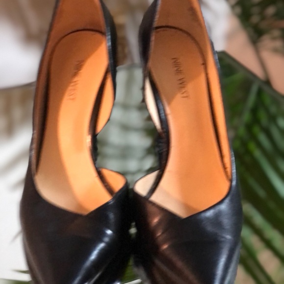 Nine West Black Stilettos - Picture 3 of 8
